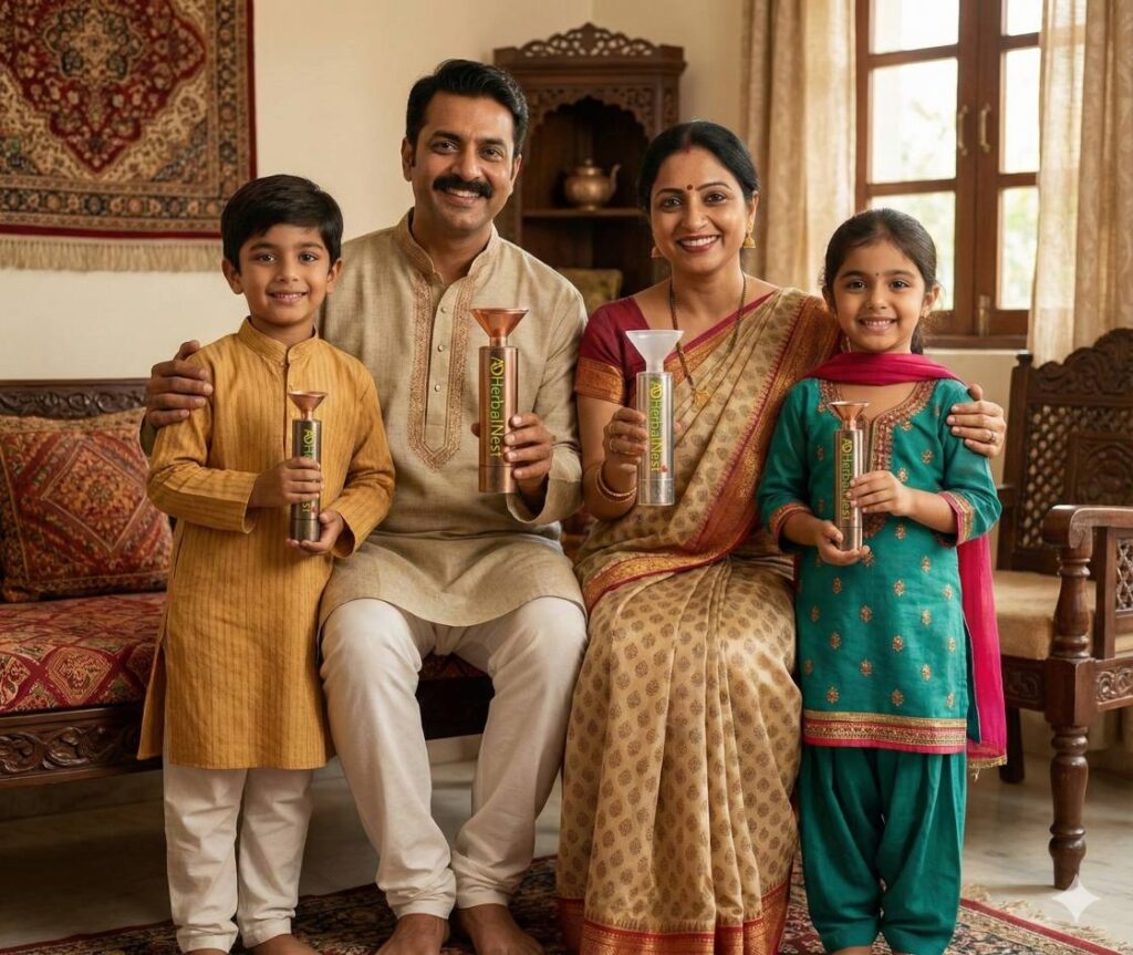 Happy alkaline family